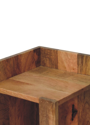 Oak-ish Box Bedside