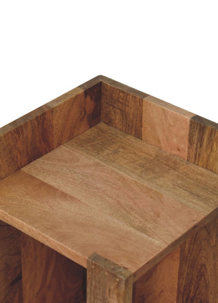 Oak-ish Box Bedside