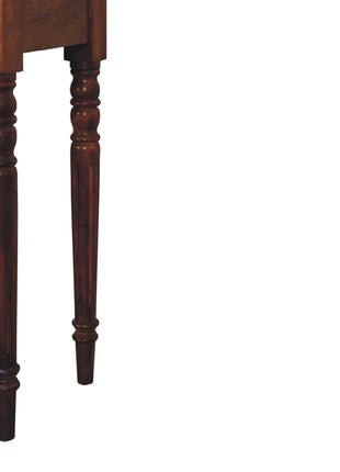 Chestnut Turned Leg Writing Desk