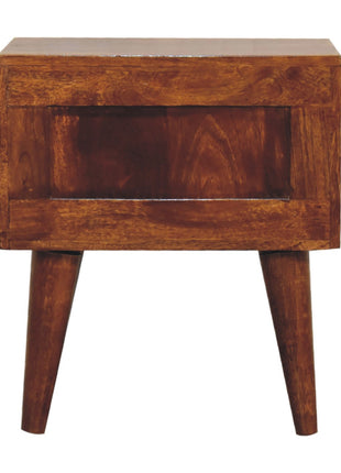 Mini Chestnut Modern Bedside