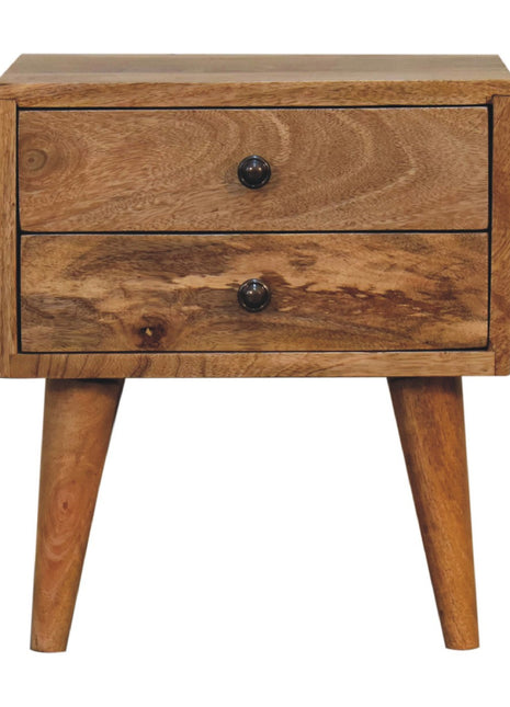 Mini Oak-ish Modern Bedside