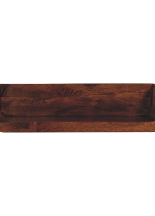 Indira Chestnut Floating Console