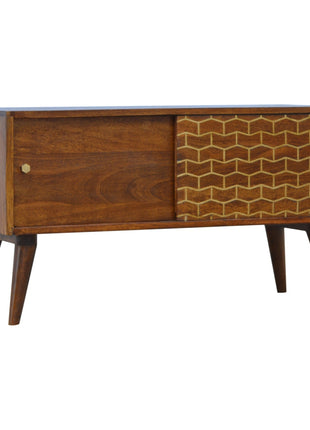 Gold Art Pattern Sideboard