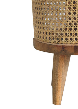 Cream Boucle Larissa Footstool