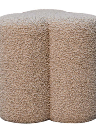Mud Boucle Clover Footstool