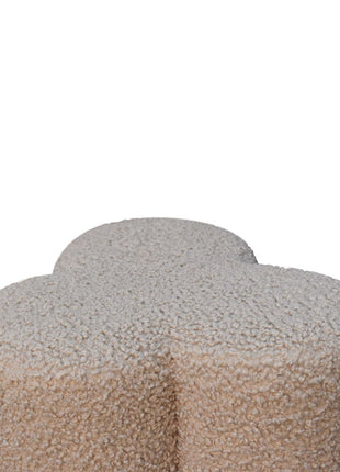 Mud Boucle Clover Footstool