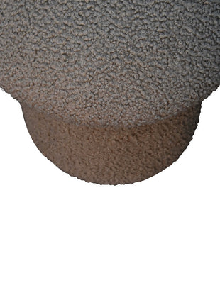 Mud Boucle Mushroom Footstool