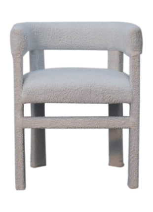 Silla ocasional Boucle blanca