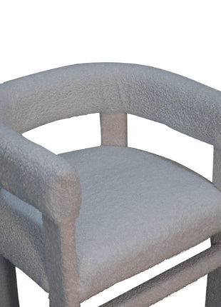 Silla ocasional Boucle blanca