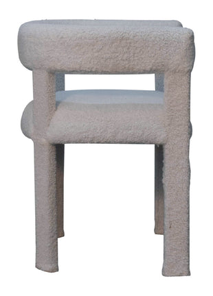 Silla ocasional Boucle blanca