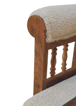 Strapped Hallway Bench