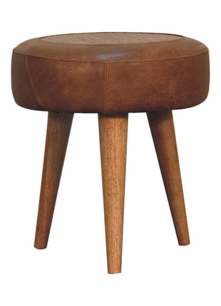 Seagrass Buffalo Footstool