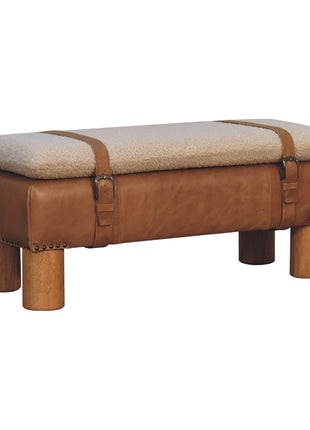 Strapped Cyclinder Bench