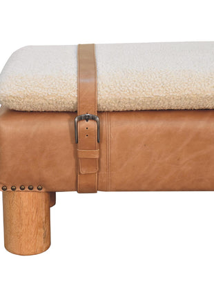 Strapped Cyclinder Bench