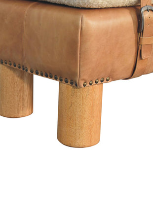 Strapped Cyclinder Bench