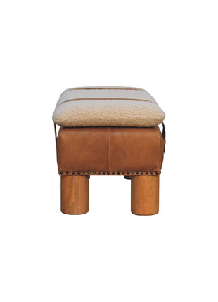 Strapped Cyclinder Bench