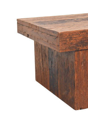 Reclaimed Cube Coffee Table