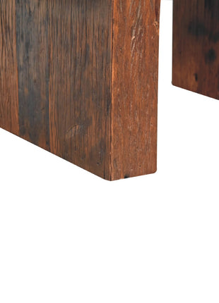 Reclaimed Cube Coffee Table