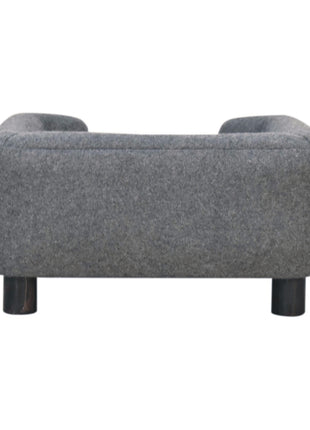 Mini Battleship Tweed Haustier-Sofabett