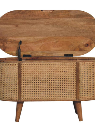 Larrisa Rounded Lid up Blanket Box