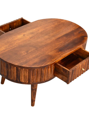 Stripe Chestnut Coffee Table