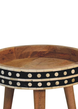 Mini Pattern Nordic End Table