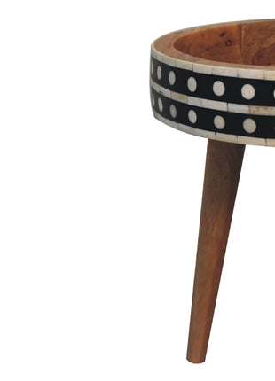 Mini Pattern Nordic End Table