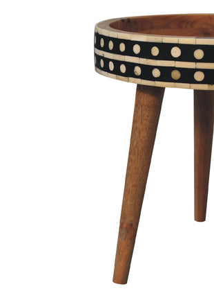 Mini Pattern Nordic End Table