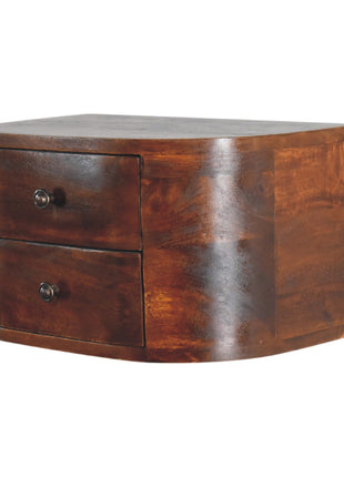Lunar 2 Drawer Floating Bedside