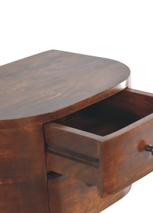 Lunar 2 Drawer Floating Bedside