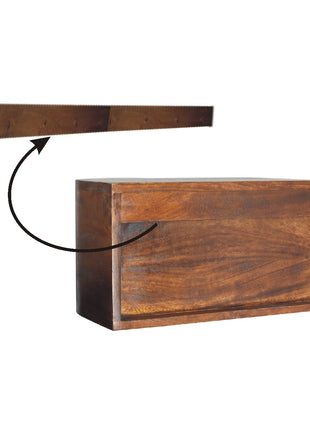 Lunar 2 Drawer Floating Bedside