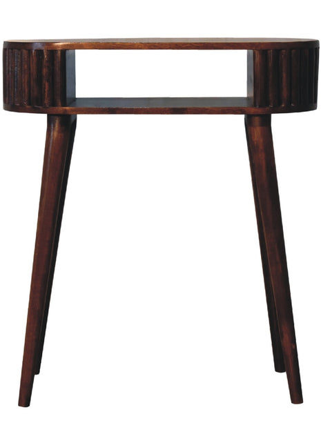 Stripe Chestnut Writing Desk