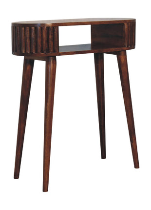Stripe Chestnut Writing Desk
