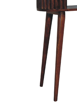 Stripe Chestnut Writing Desk
