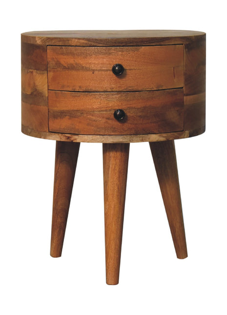 Odyssey Oak-ish Tripod Bedside