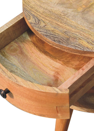 Odyssey Oak-ish Dreibein-Nachttisch