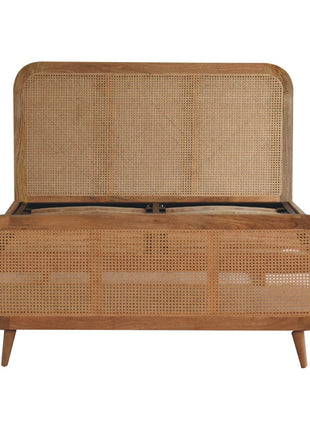 Cama de ratán