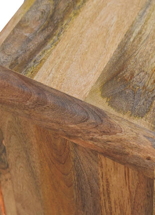 Aspen Oak-ish 3 Drawer Bedside