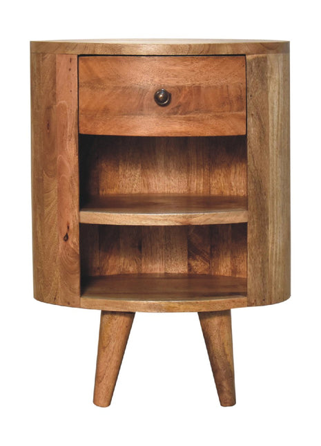 Cortez Oak-ish Bedside
