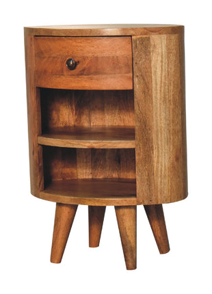 Cortez Oak-ish Bedside