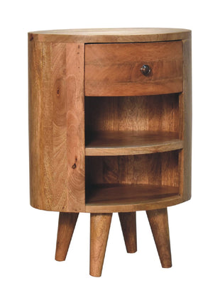 Cortez Oak-ish Bedside