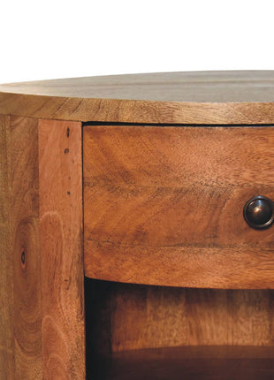 Cortez Oak-ish Bedside