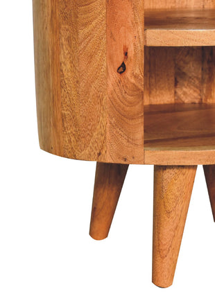 Cortez Oak-ish Bedside