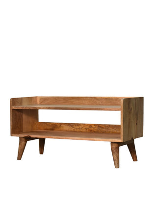 Oak-ish Nordic Storage Bench