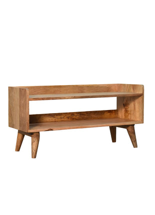 Oak-ish Nordic Storage Bench