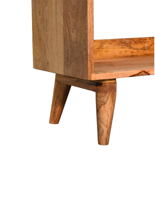 Oak-ish Nordic Storage Bench