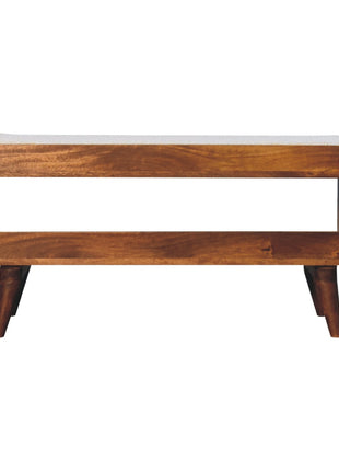 Boucle Nordic Storage Bench