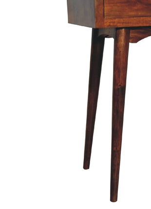 Chestnut Hallway 2 Drawer Console Table