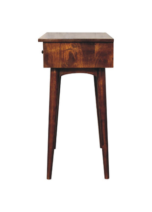 Chestnut Hallway 2 Drawer Console Table