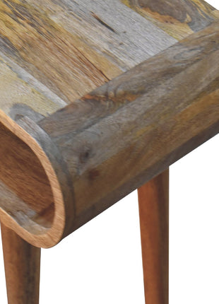 Amaya Oak-ish Nordic Style Console Table